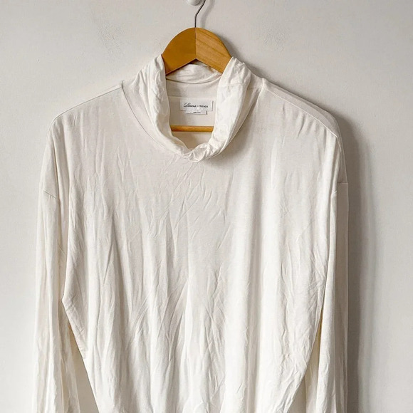 Lovers + Friends Ivana Long Sleeve Mini Dress in White Size Large - Picture 5 of 8